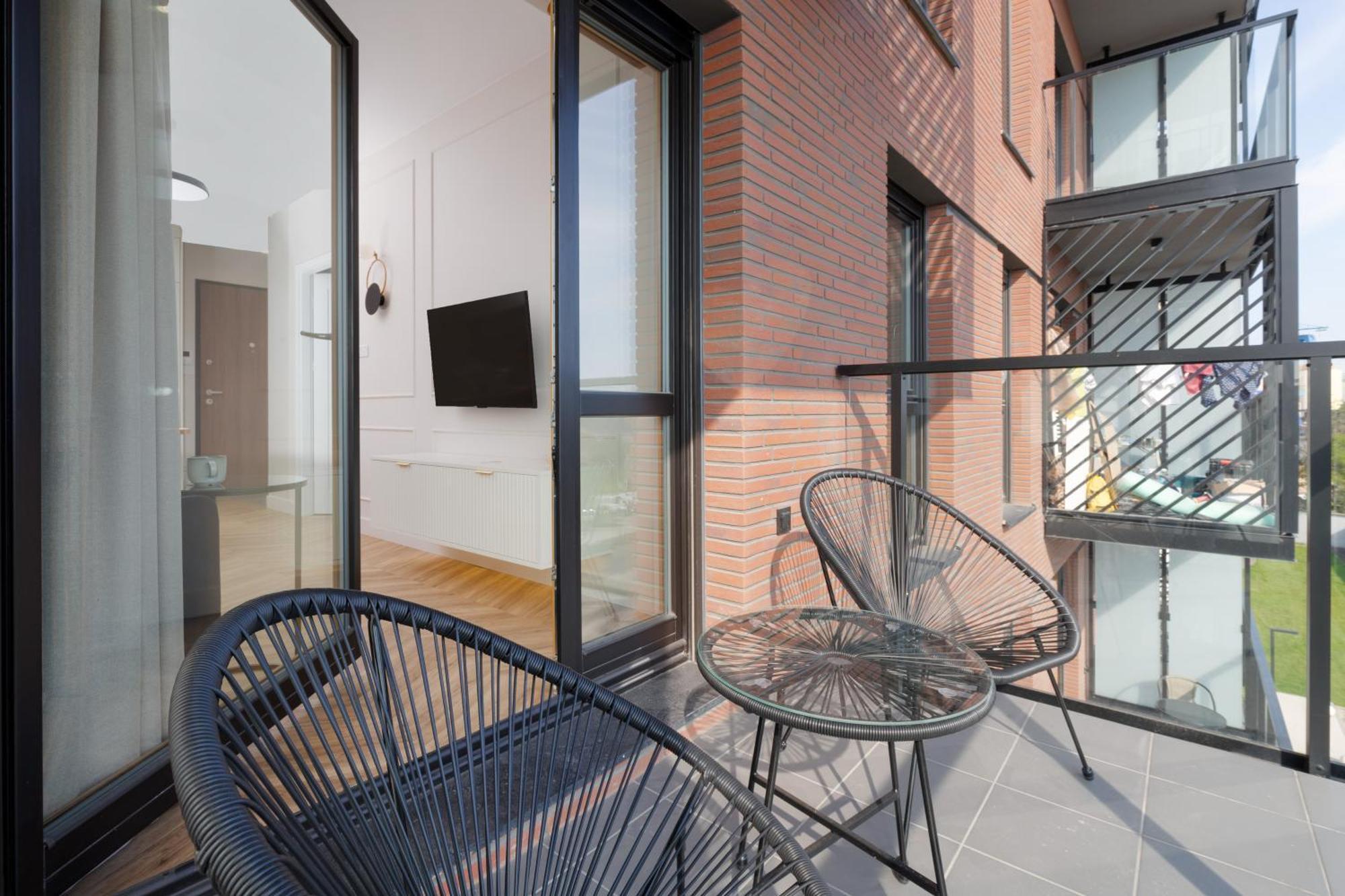 Sienna Grobla Apartment With View Of The Motlawa Terrace & Sauna, Gym By Noclegi Renters Gdaňsk Exteriér fotografie