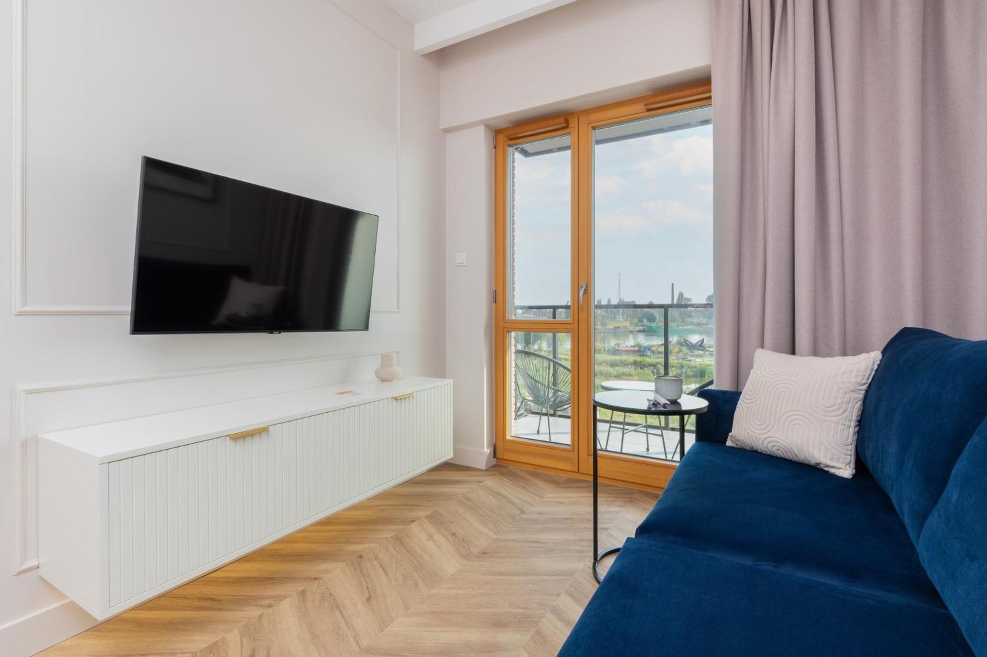 Sienna Grobla Apartment With View Of The Motlawa Terrace & Sauna, Gym By Noclegi Renters Gdaňsk Exteriér fotografie