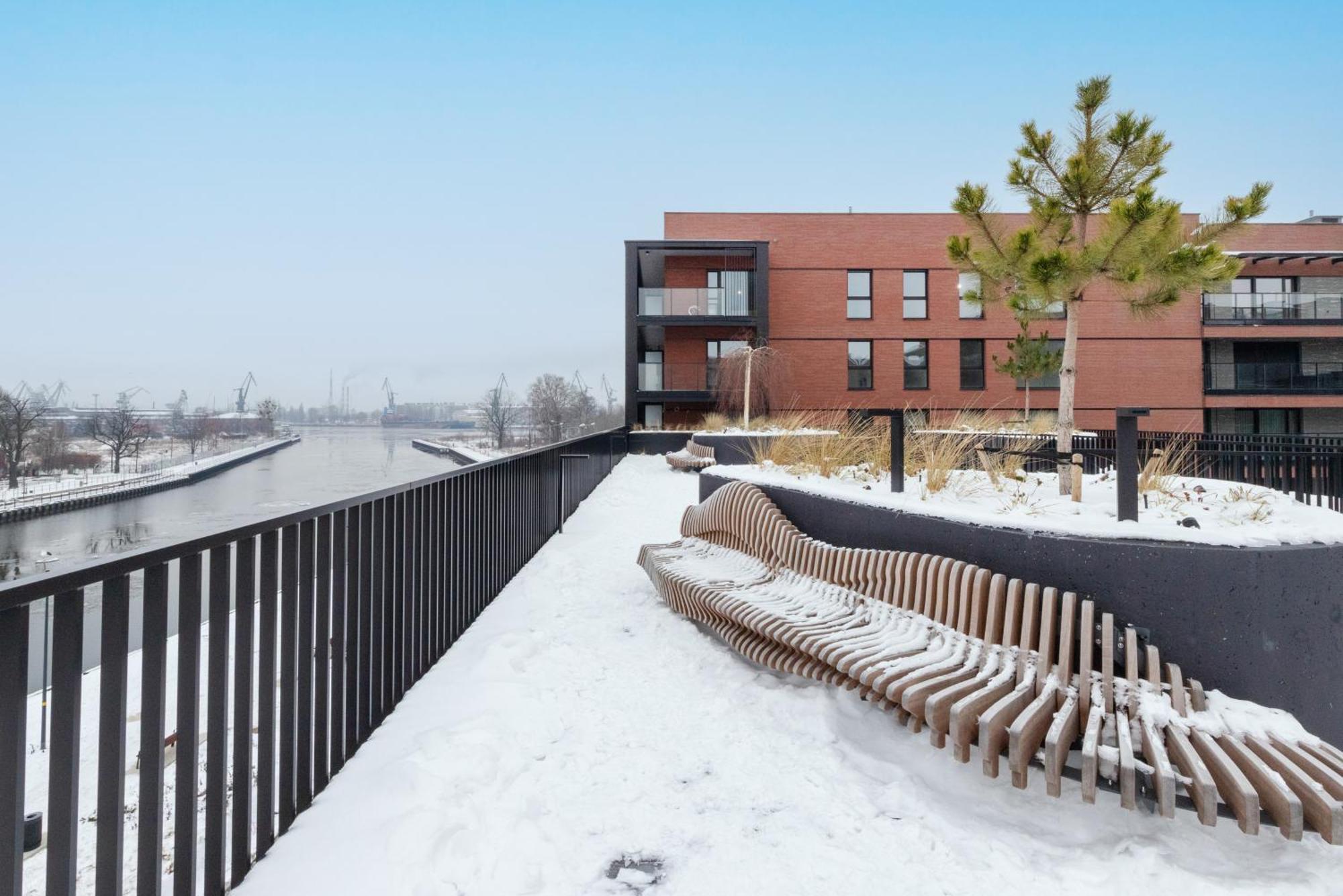 Sienna Grobla Apartment With View Of The Motlawa Terrace & Sauna, Gym By Noclegi Renters Gdaňsk Exteriér fotografie